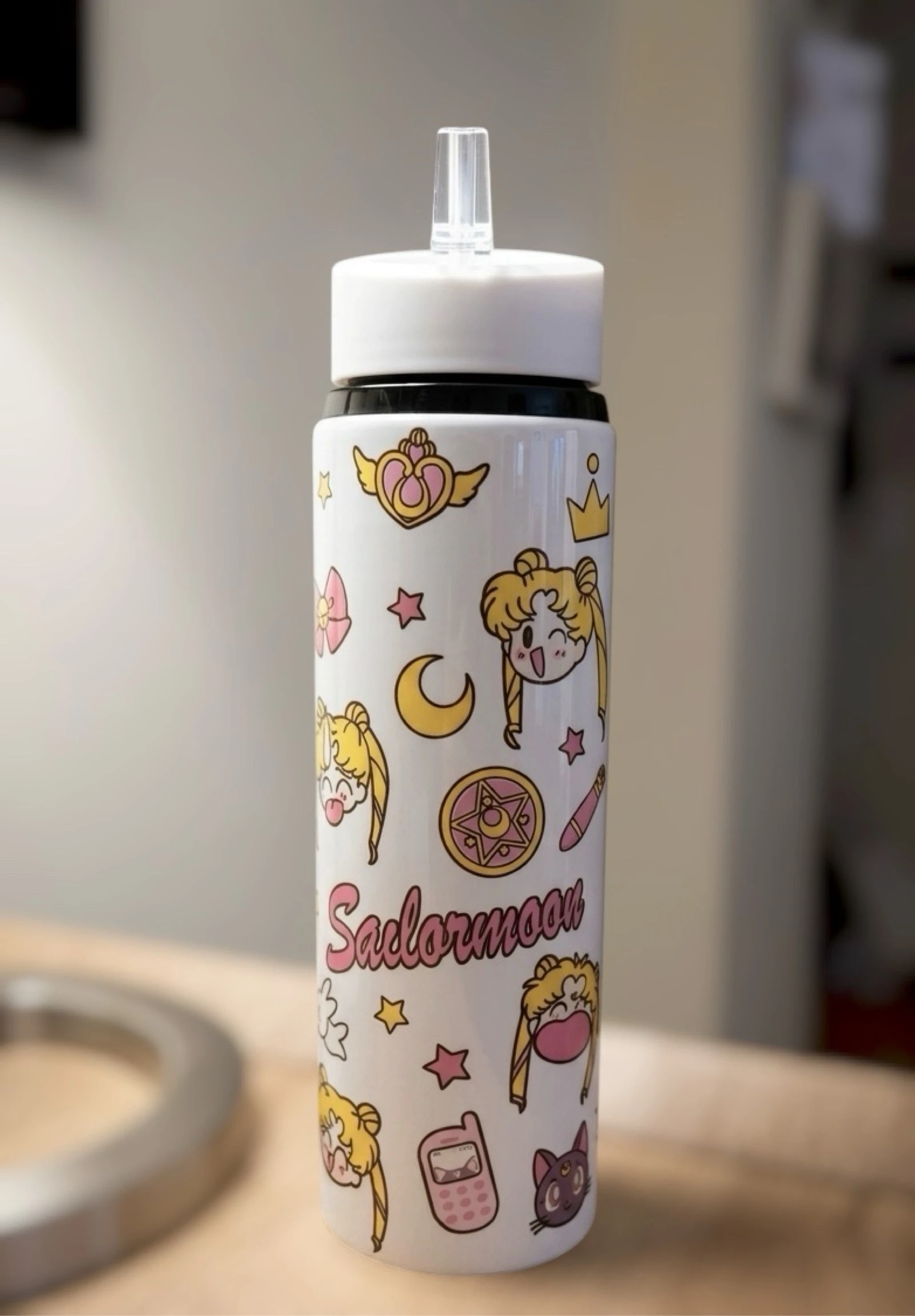 Garrafa Água 700ml Sailormoon